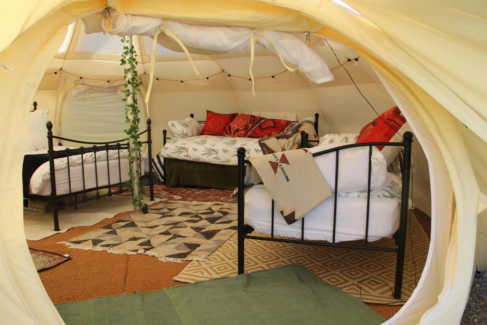 Tal-Y-Fan Farm 6M Stargazer Tent Bridgend  Dış mekan fotoğraf